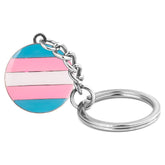 Transgender Pride Keychain